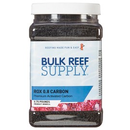 Bulk Reef Supply Premium ROX 0.8 Aquarium Carbon for Freshwater & Saltwater Aquariums (1/4 Gallon)