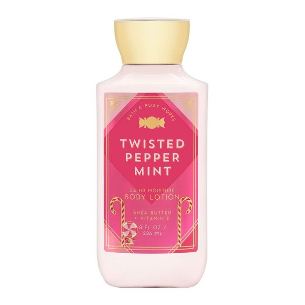 Bath and Body Works Twisted Peppermint 8 Ounce Body Lotion