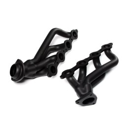 Unbranded SHORT HEADERS 02-13 for Chevy/GMC 1500 Trucks V8 4.8L/5.3L BLACK COATING