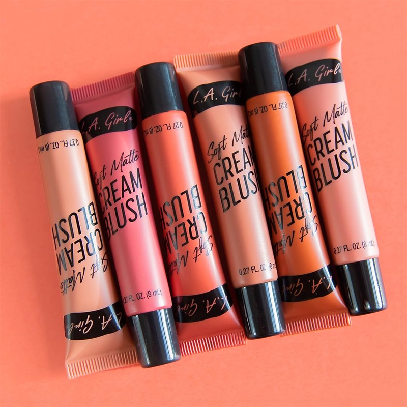 L.A. Girl Soft Matte Cream Blush, Cutie GBL440