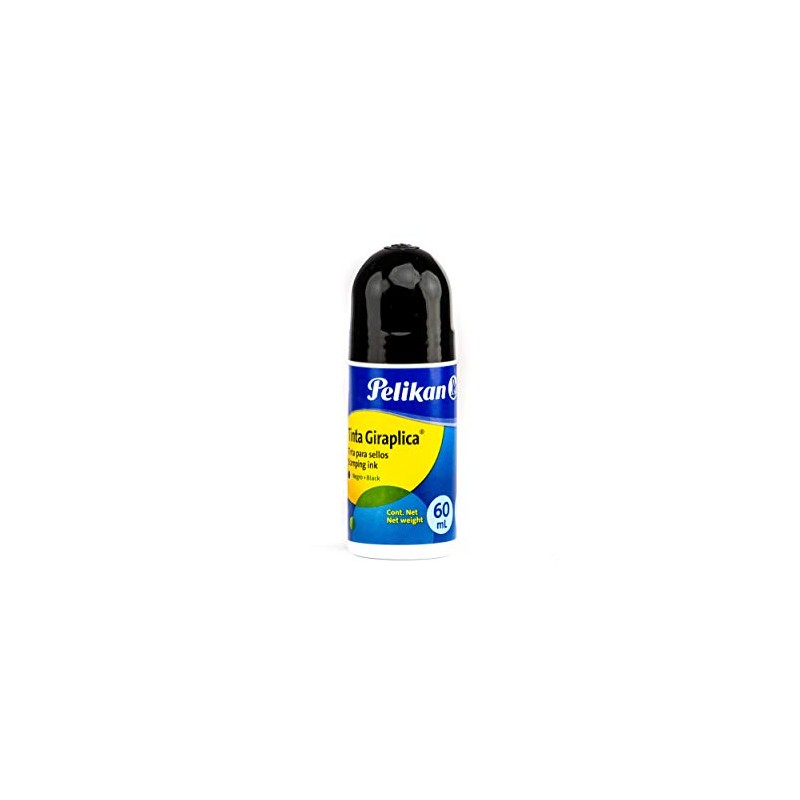 Tinta P/Sellos Pelikan 14420017 Negro Giraplica 60 Ml. Pza