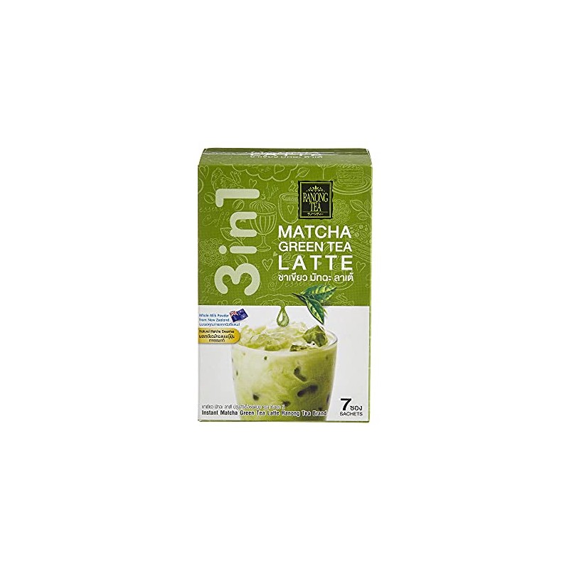 Ranong Tea 3 in 1 Latte Matcha Green Tea 7