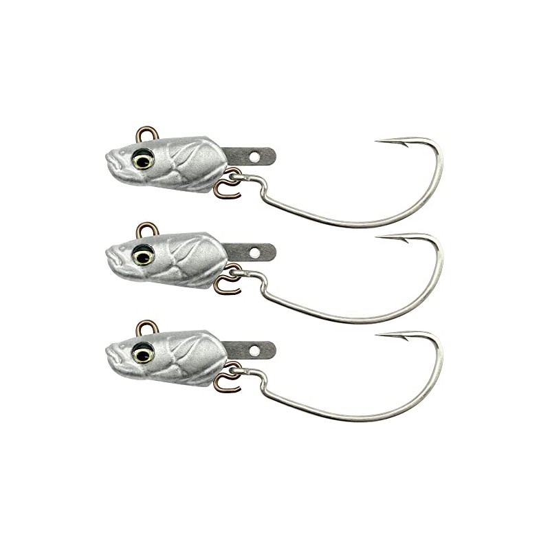 Savage Gear Sandeel V2 Jighead Weedless Jig Hook for Sea