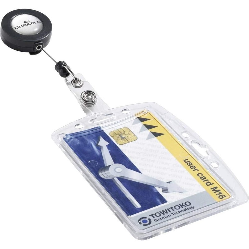 Durable 800519 Hard Box with Clip for Business / Security