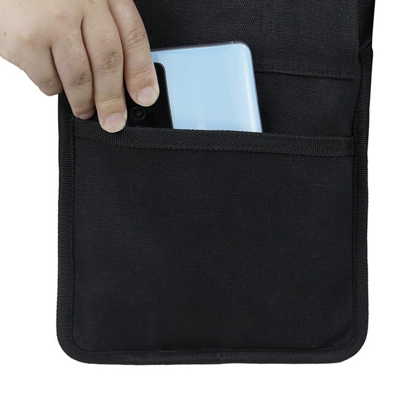 Apron Bag 12oz Canvas with Adjustable Belt Lightweight Tool Waist