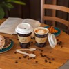 Love Nature Lid for paper cups, 300 ml, pack of
