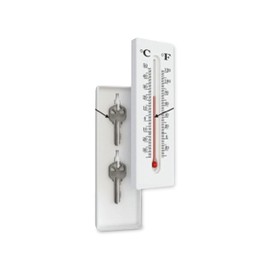 Thermometer Key Hiding White