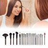 21pcs Makeup Brush Set Wooden Handle Eyeshadow Foundation Blush Brush