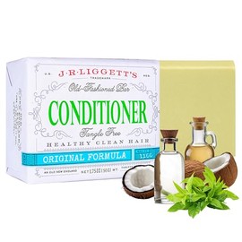 JRLIGGETTSAcondicionador de Barra para Cabello Ingredientes a base de plantas, Biodegradable y Sin Sulfatos - 1 unidad de 1.75 onzas                  