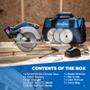 Dong Cheng Cordless Circular Saw 7-1/4-Inch 850W, Cutting Depth 65mm,