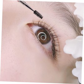 OHPHCALL 6pcs Luxury Diamond Eyelash Brush Makeup Brush Set for Women Eyelash Comb Sturdy Comfortable Handle Great for Travel