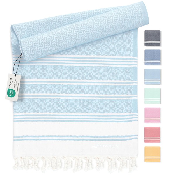 Hammam towel - Beach towel XXL made from 100% recycled