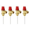 4 x Temperature and Pressure Relief Valve 1/2″ 7 Bar