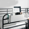 Yitobici Pack of 2 Hanging Bed Organiser Storage Baskets, Hanging
