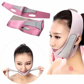 Facial Compression Band Chin Cheek Mask Facial Device Jaw Line Exercise Sleeping Face Lifting Wrinkle Power Facial Compression Band / 얼굴 압박밴드 턱볼살 마스크 안면 기기 턱선 운동 슬 리핑 페이스 리프 팅 주름 파워얼굴압박밴드