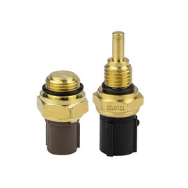 Turvysen Coolant Temperature Sensor and Cooling Fan Switch Set Compatible with 1992-2006 Accord Civic CR-V Element Odyssey, Acura CL Integra MDX TL TSX Replace for 37760-P00-003+37870-PJ7-003