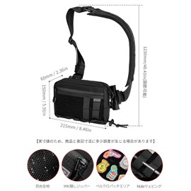 [TACTICAL GEEK] Cache L3 EDC Crossbody Bag: Cross Body Bag, Lightweight One Shoulder Backpack, Popular Travel Hidden Pocket, Quick Access YKK Zipper, Crossbody Shoulder Bag, Tactical Backpack,