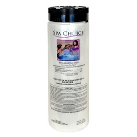 SpaChoice 1.5-Pounds Premium Brominating Tabs Sanitizer for Spas, Bromine Tablets for Spa Hot Tub, Made in USA