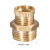 sourcing map Air Compressor 3/8 PT Male Thread Water Drain