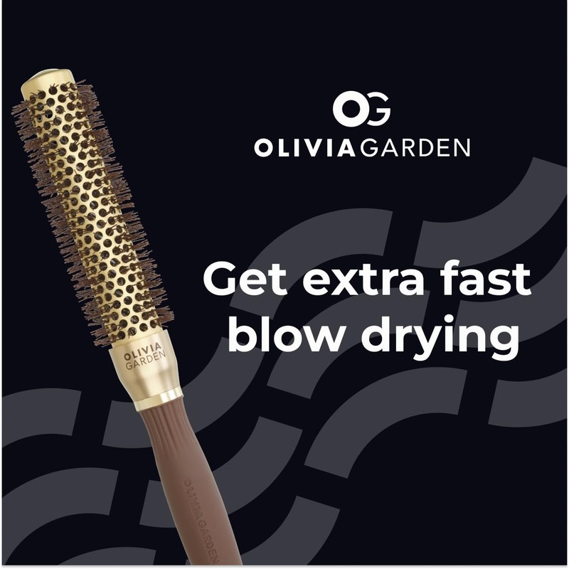 Olivia Garden - Expert Blowout Speed Wavy Bristles Gold &