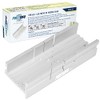 Good Workmanship FIRSTINFO TOOLS Aluminum Small Miter Box Saw Cutting
