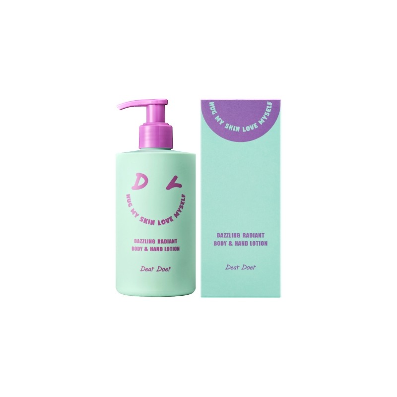 Deardor Dazzling Radiant Body & Hand Lotion 300ml / 디어도어