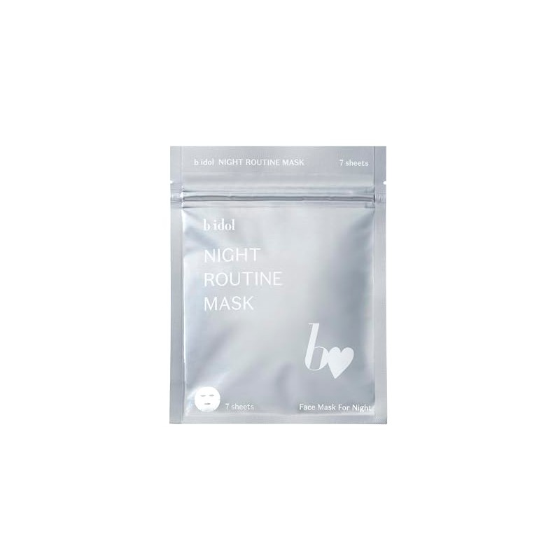 b idol Night Routine Mask R, Pack of 7, Propolis,