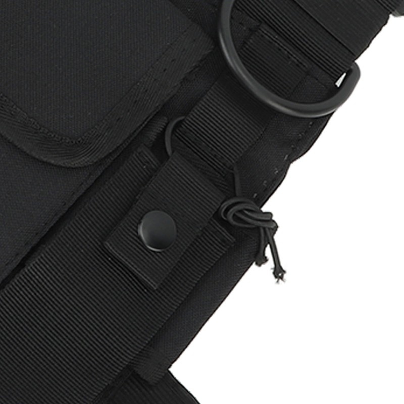 Multifunctional Chest Pack Front Chest Backpack Running Vest Bag for