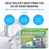 Dishwasher Cleaner and Deodorizer Tablets-24 Pack, Heavy Duty Deep Cleaning