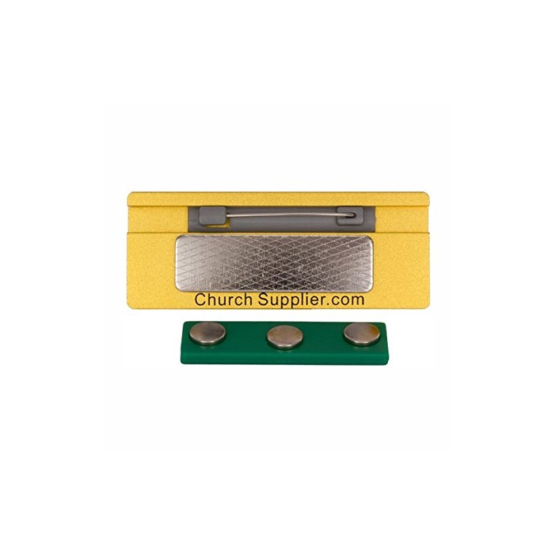 Hostess Name Badges Magnetic, Personalizeable, Church or Organization. Set -4