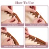 Pack of 100 Plastic Curtain Rollers, Curtain Hooks, Curtain Hooks