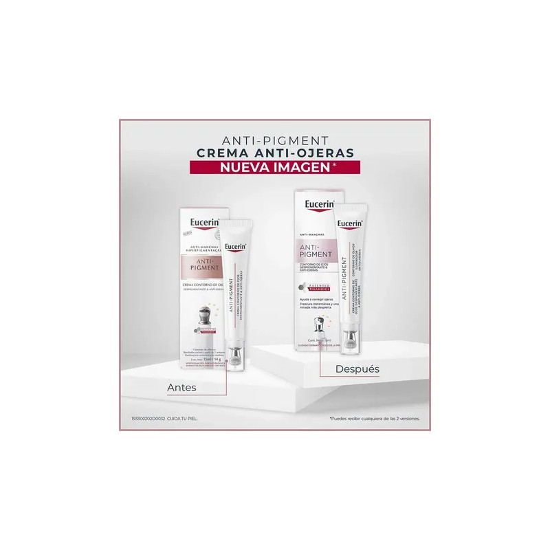 Crema Contorno De Ojos Eucerin Anti-pigment Anti-ojeras 15ml