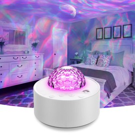 Moredig Galaxy Light Projector for Bedroom, Sensory Lights with 13 Colors of Ocean Wave, Galaxy Projector Light for Bedroom Party Game Rooms Star Projector Room Decor Gift (Basic-Art Deco)