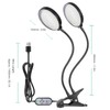Plant Grow Light Timing 5 Dimmable Levels Waterproof Dual Head