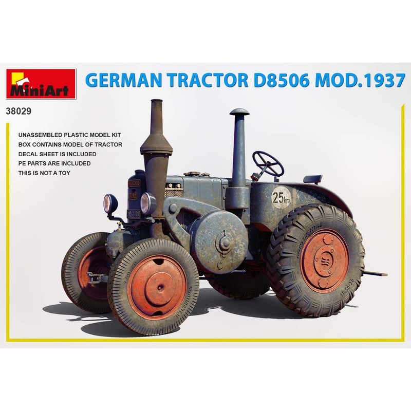 MiniArt MIN38029 Tractor Plastic Model Kit, Moulded Colour, 1:35