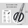 Firm Grip Kitchen Scissor Heavy Duty 4-in-1 Multipurpose Cooking Scissors
