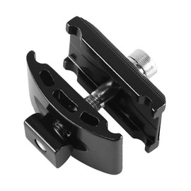 VOANZO Bicycle Seat Tube Head Single Nail Sitting Rod Clamp Head Saddle Tube Joint Head Seat Tube Joint Repair Parts (Black)
