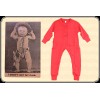Unbranded Infant Long Johns with Trapdoor 6M