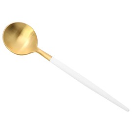 Cutipol GO.11 WGB Single Teaspoon GOA Gold x White