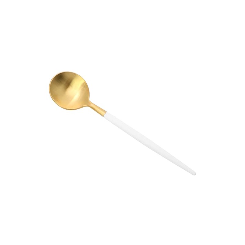 Cutipol GO.11 WGB Single Teaspoon GOA Gold x White