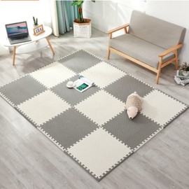 Interfloor noise prevention puzzle Matt (30x30x2.5cm) Beige 12ea