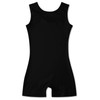 ACOCOPY Girls Leotards for Gymnastics Sparkly Biketards Unitard with Shorts