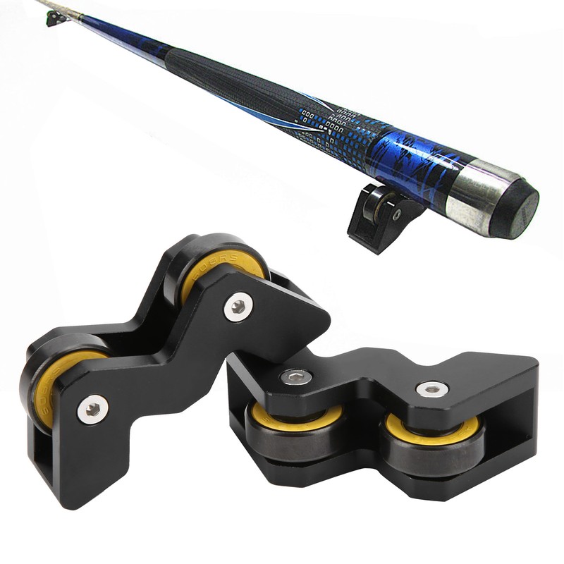 2PCS Aluminium and Bearing Billiards Cue Straightness Detector Straightening Calibrator