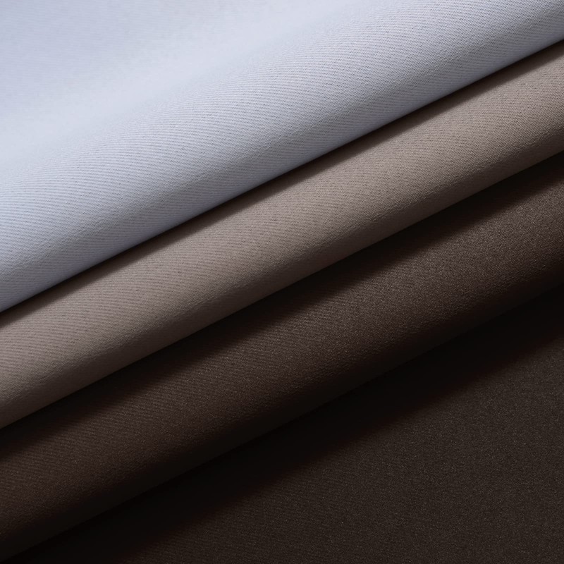 SimpleHome Ombre Room Darkening Curtains for Living Room, Rod Pocket