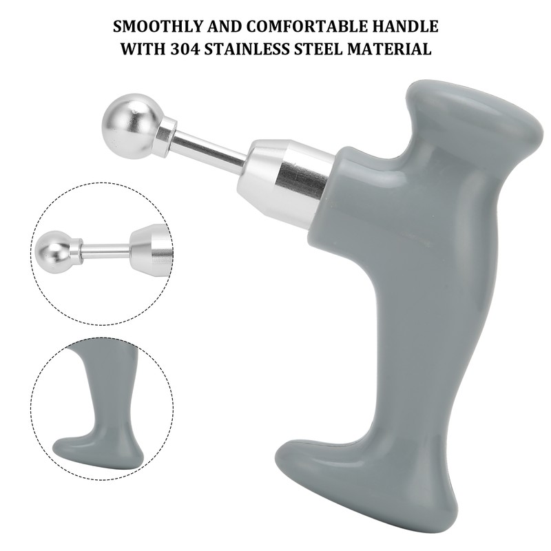 T Shape Acupressure Trigger Point Pressure Massager Muscle Relaxation Deep