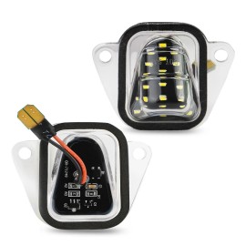 D-lumina 2PC LED License Plate Tag Lights for 2007-2014 Suburban Tahoe Yukon Escalade ESV