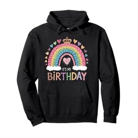 Its My Birthday Girls Cute Happy Birthday Shirts For Women Pullover Hoodie