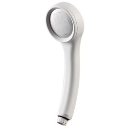 SANEI PS300-80XA-MW2 Rainy Basic, Shower Hole, 0.01 inch (0.3 mm), Texture, Soft for Bathing, White