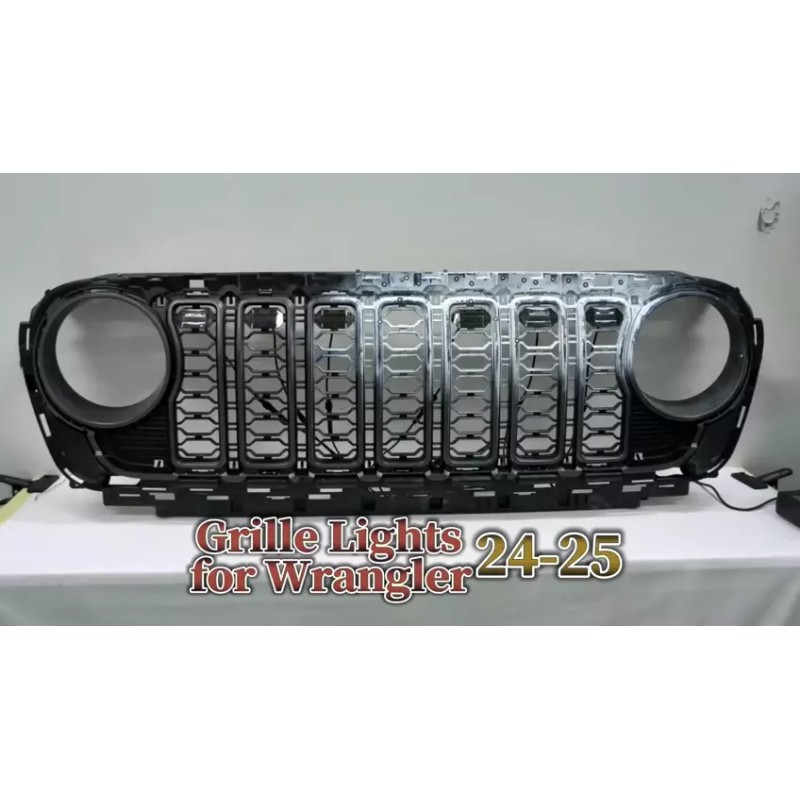 Sidi Grill Lights for 2024 Jeep Wrangler JL JLU Grill