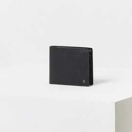 Daks (신세계강남점)DBWA4F323BK 반지갑JOSEPH조셉 블랙 가죽 DD로고 클래식 (DBW A4F323BK) Joseph Black Leather DD Logo Classic Wallet